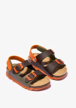Conguitos Sandalias De Niño Bio Kaki Multicolor^ Sandalias|Sandalias Bio
