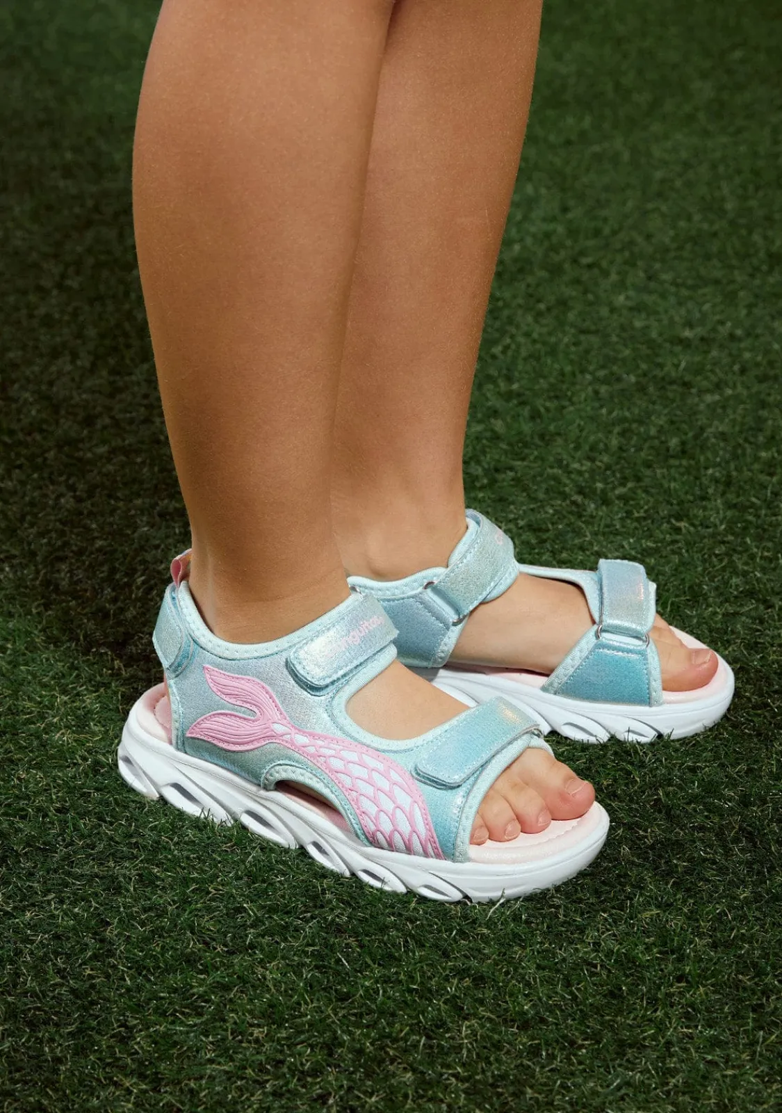 Conguitos Sandalias Deportivas Con Luces Sirena^ Sandalias|Zapatillas Con Luces
