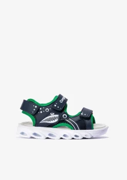 Conguitos Sandalias Deportivas Unisex Con Luz Azul^ Sandalias|Zapatillas Con Luces