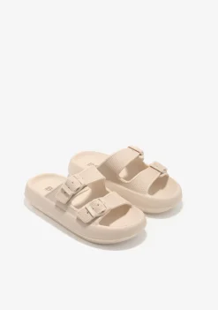 Conguitos Sandalias Doble Hebilla Beige^ Sandalias|Sandalias