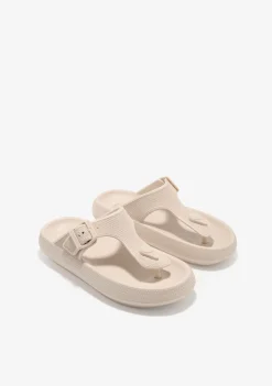 Conguitos Sandalias Hebilla Beige^ Sandalias|Chanclas