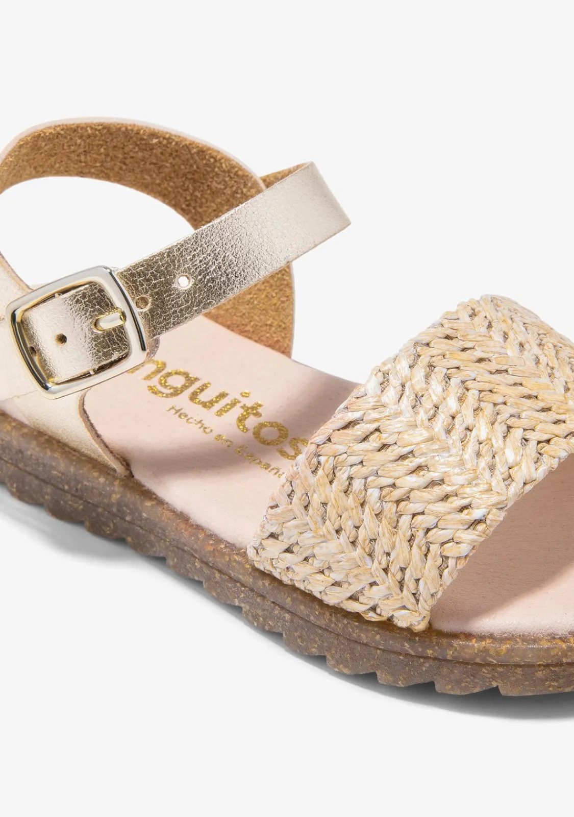 Conguitos Sandalias Hebilla Beige^ Sandalias|Zapatos De Ceremonia