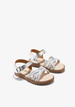 Conguitos Sandalias Hebilla Plata^ Sandalias|Zapatos De Ceremonia