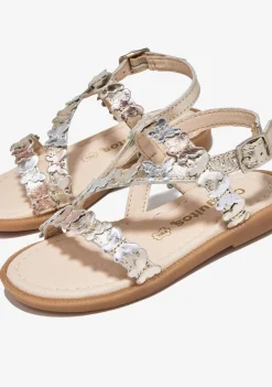 Conguitos Sandalias Mariposa Plata^ Sandalias|Zapatos De Ceremonia