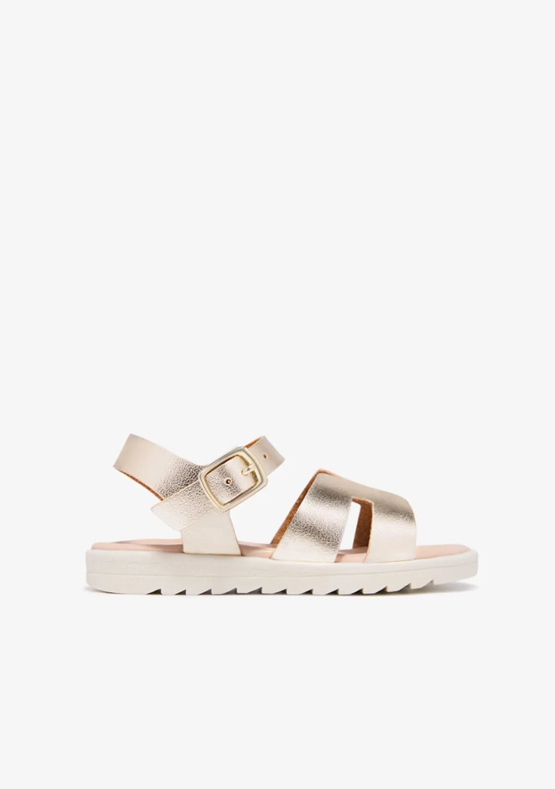 Conguitos Sandalias Metalizado Oro^ Sandalias|Zapatos De Ceremonia