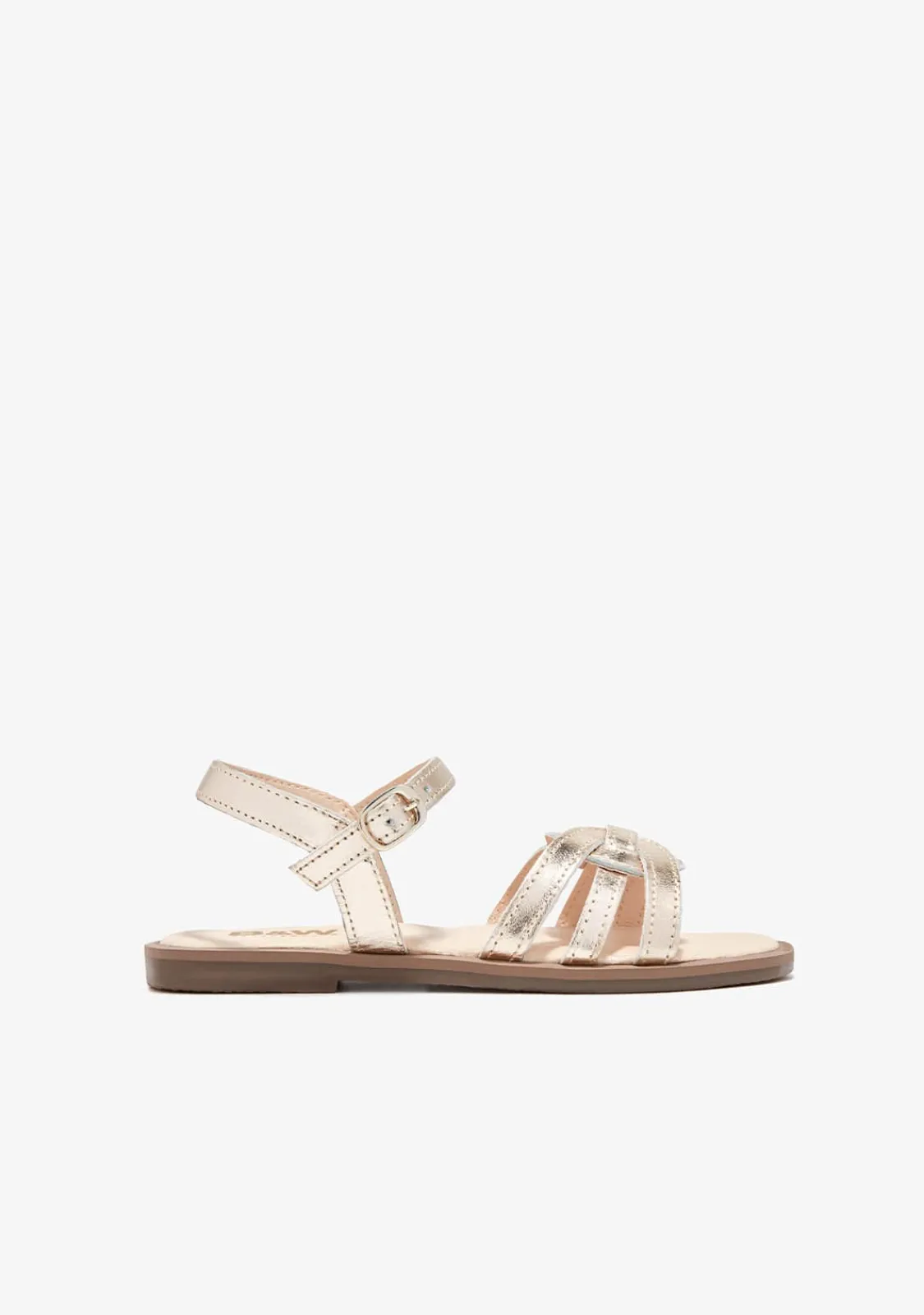 Conguitos Sandalias Nudo Oro B&W^ Sandalias|Sandalias