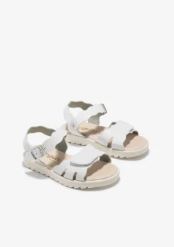 Conguitos Sandalias Ondas Blanco^ Sandalias|Zapatos De Ceremonia