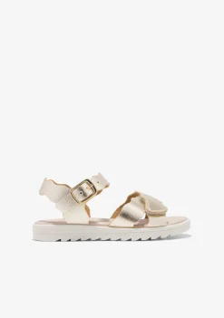 Conguitos Sandalias Ondas Oro^ Sandalias|Zapatos De Ceremonia