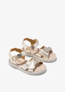 Conguitos Sandalias Ondas Oro^ Sandalias|Zapatos De Ceremonia