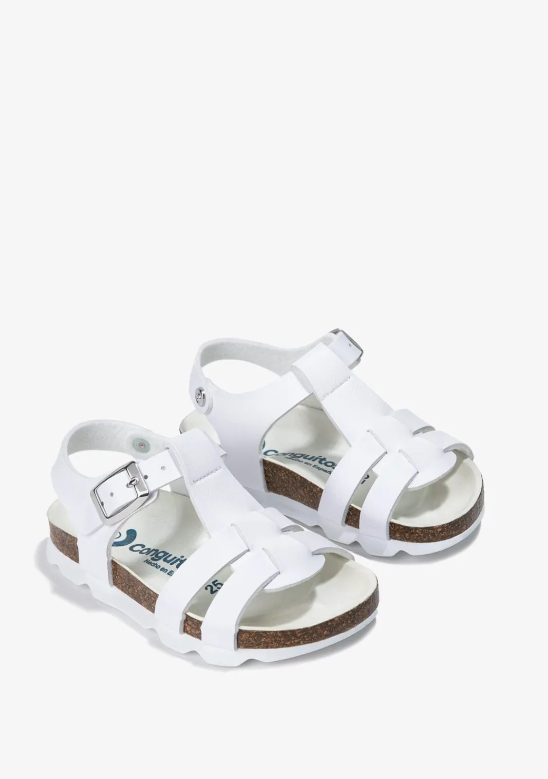 Conguitos Sandalias Unisex Bio Hebilla Blanco^ Sandalias|Sandalias Bio