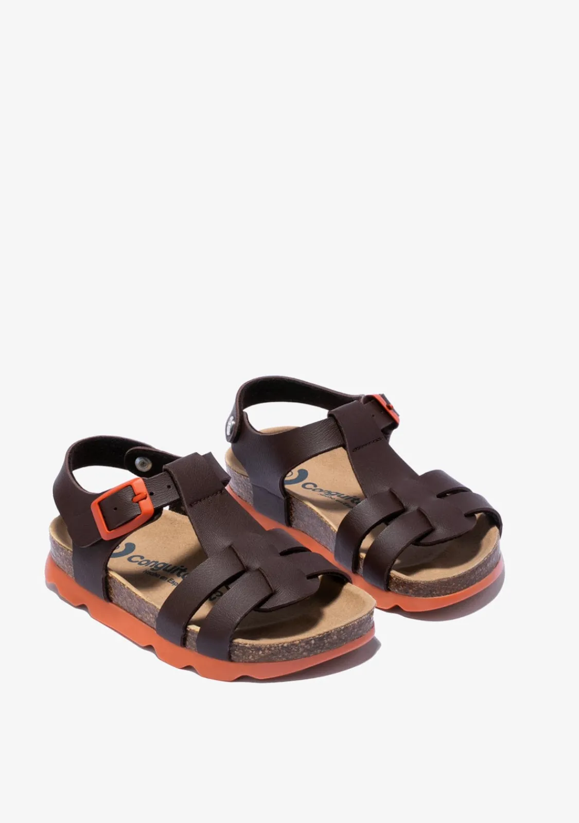 Conguitos Sandalias Unisex Bio Hebilla Marrón^ Sandalias|Sandalias Bio