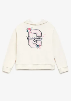 Conguitos Sudadera 'C' Bordado Beige^ Sudaderas