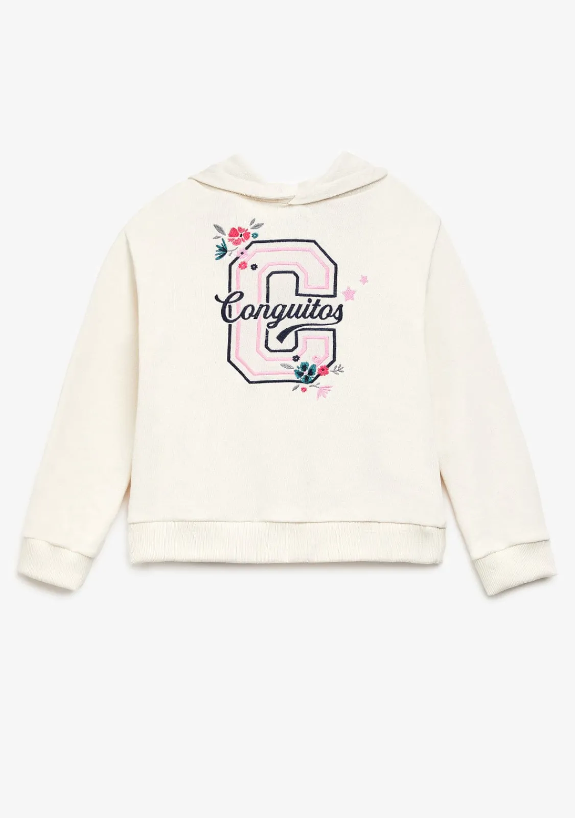 Conguitos Sudadera 'C' Bordado Beige^ Sudaderas