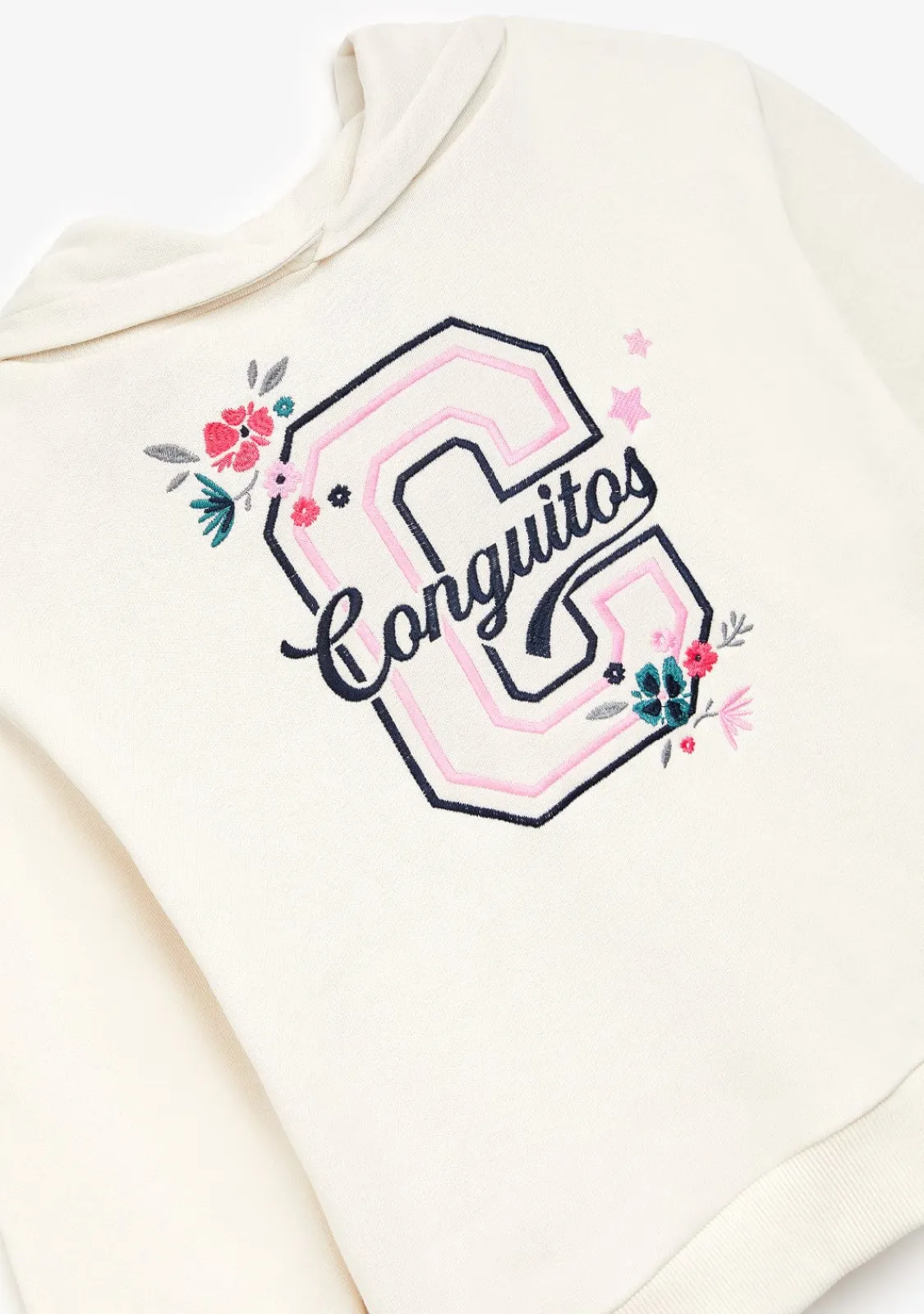 Conguitos Sudadera 'C' Bordado Beige^ Sudaderas