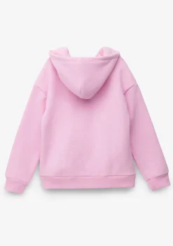 Conguitos Sudadera De Niña Capucha Monstruos Rosa^ Sudaderas