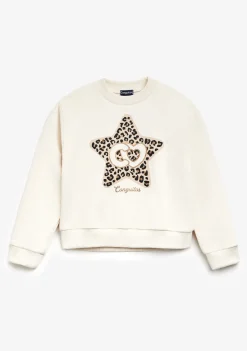 Conguitos Sudadera Estrella Beige^ Sudaderas