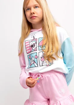 Conguitos Sudadera Niña Lentejuelas Unicornio Multicolor^ Sudaderas