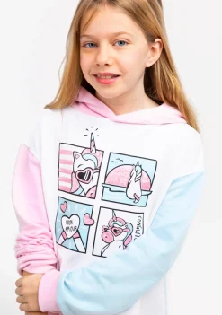 Conguitos Sudadera Niña Lentejuelas Unicornio Multicolor^ Sudaderas