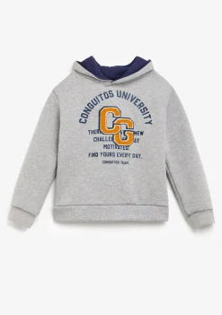 Conguitos Sudadera Universidad Gris^ Sudaderas