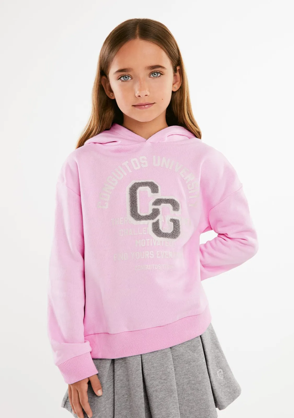 Conguitos Sudadera Universidad Rosa^ Sudaderas