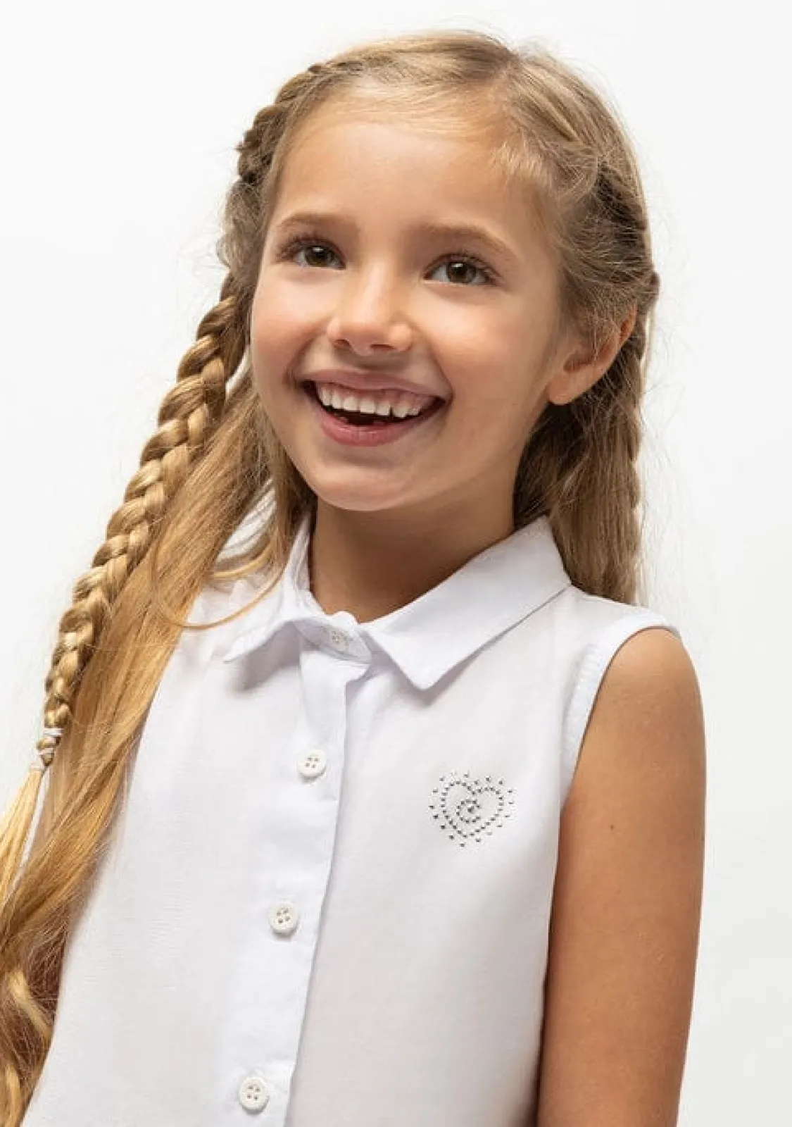 Conguitos Vestido Camisero De Niña Blanco^ Vestidos De Verano|Vestidos