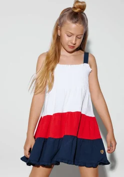 Conguitos Vestido Marinero Volantes^ Vestidos De Verano|Vestidos