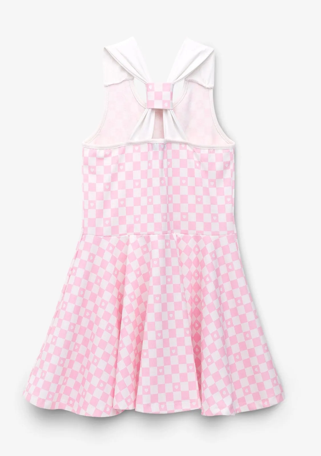 Conguitos Vestido Niña Skater Cuadros Rosa^ Vestidos De Verano|Vestidos