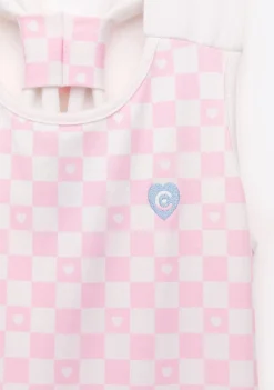 Conguitos Vestido Niña Skater Cuadros Rosa^ Vestidos De Verano|Vestidos
