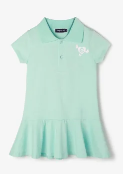 Conguitos Vestido Polo Menta Niña^ Vestidos De Verano|Vestidos
