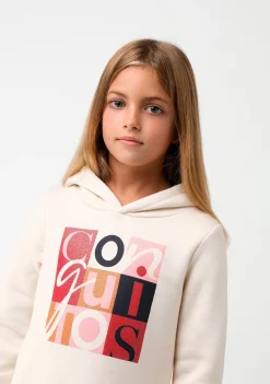 Conguitos Vestido Sudadera De Niña Beige^ Vestidos Sudadera|Vestidos