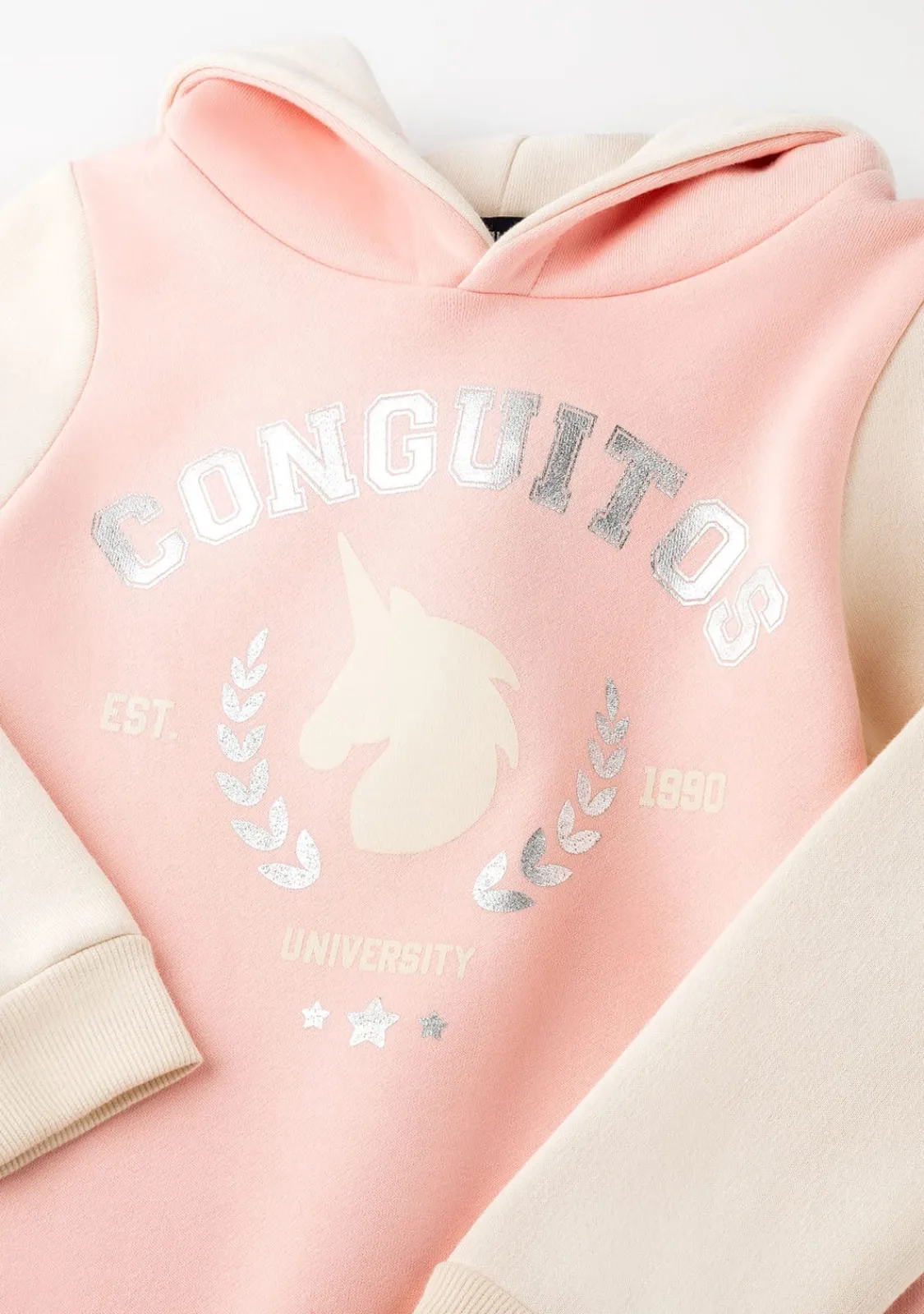 Conguitos Vestido Sudadera De Niña Unicornio Rosa^ Vestidos Sudadera|Vestidos