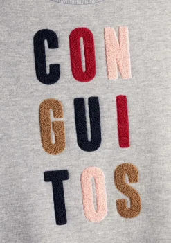 Conguitos Vestido Sudadera De Niña Gris^ Vestidos Sudadera|Vestidos