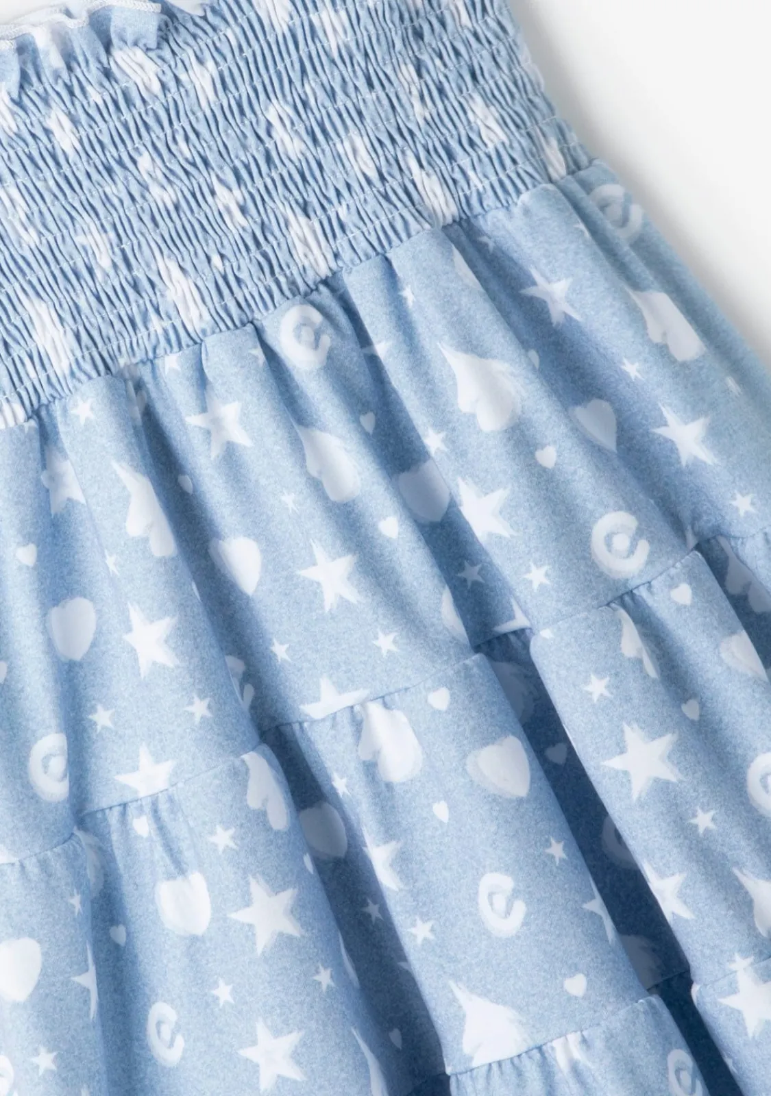 Conguitos Vestido Unicornios Estrellas Azul^ Vestidos|Vestidos De Verano