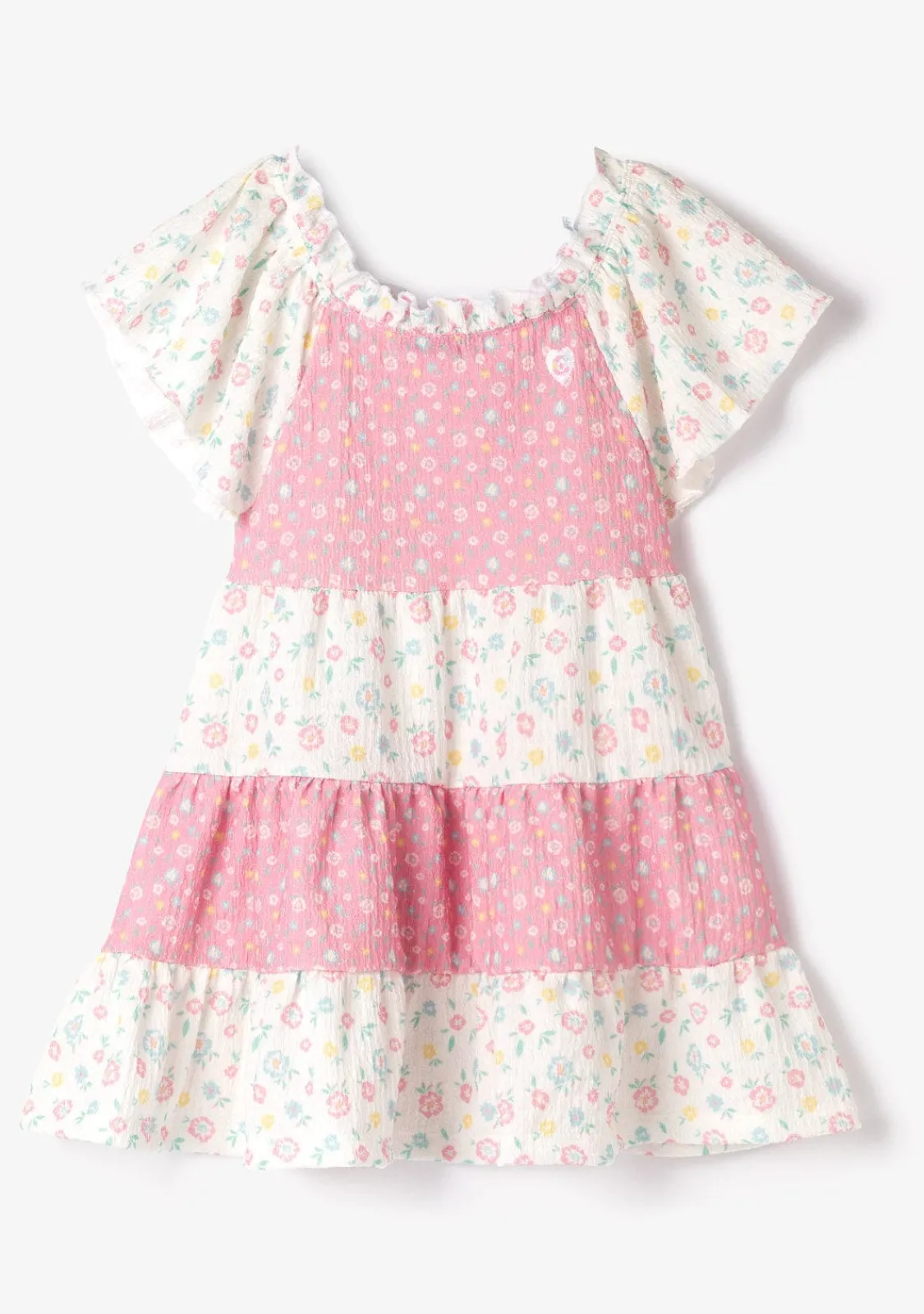Conguitos Vestido Volantes Flores^ Vestidos De Verano|Vestidos