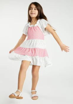 Conguitos Vestido Volantes Flores^ Vestidos De Verano|Vestidos