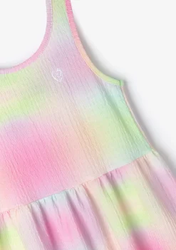 Conguitos Vestido Volantes Tie Dye^ Vestidos De Verano|Vestidos