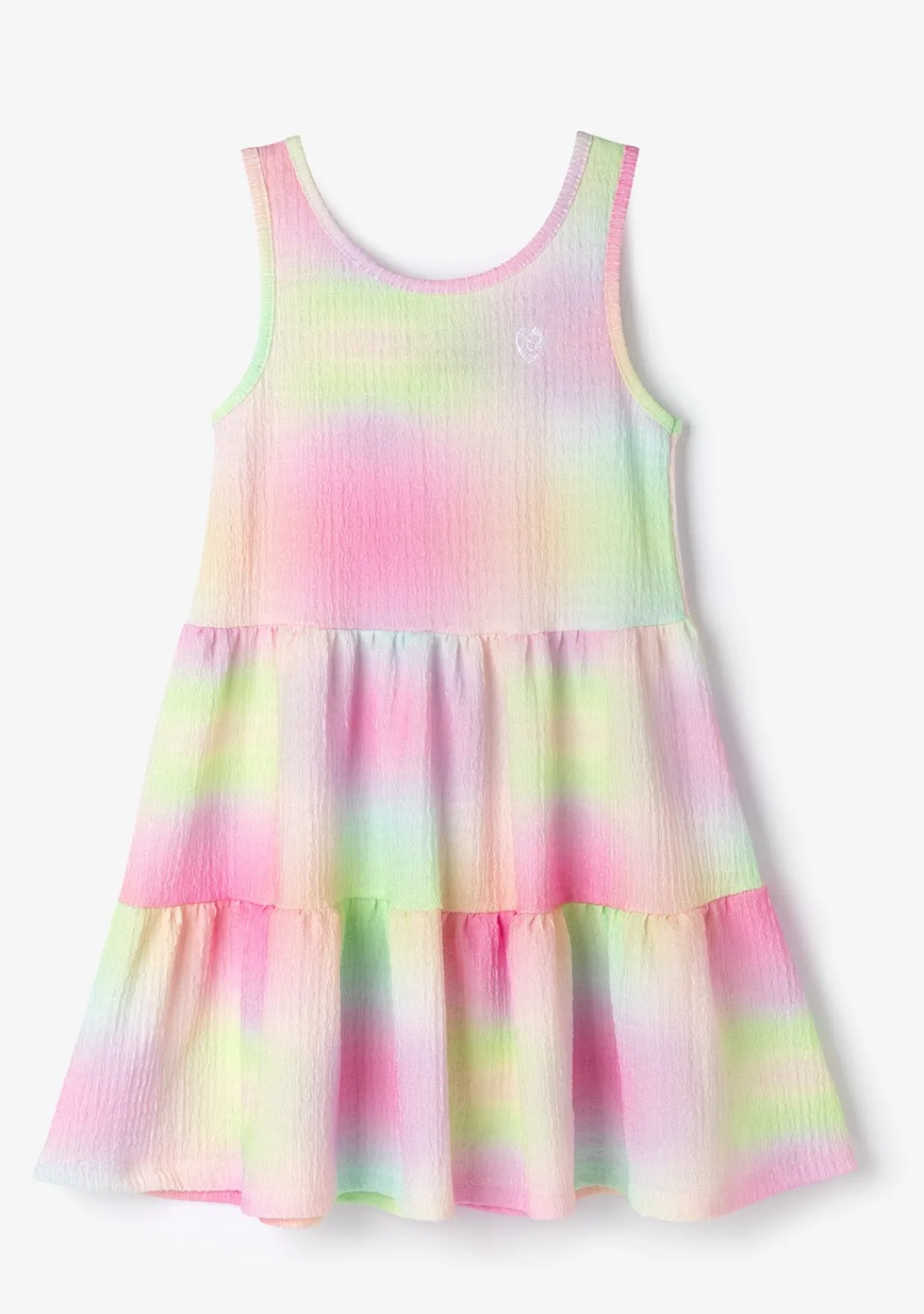 Conguitos Vestido Volantes Tie Dye^ Vestidos De Verano|Vestidos