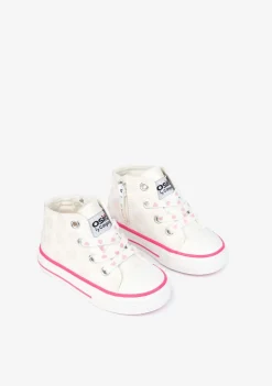 Conguitos Zapatilla Alta De Bebé Solar Blanco^ Zapatillas|Zapatillas