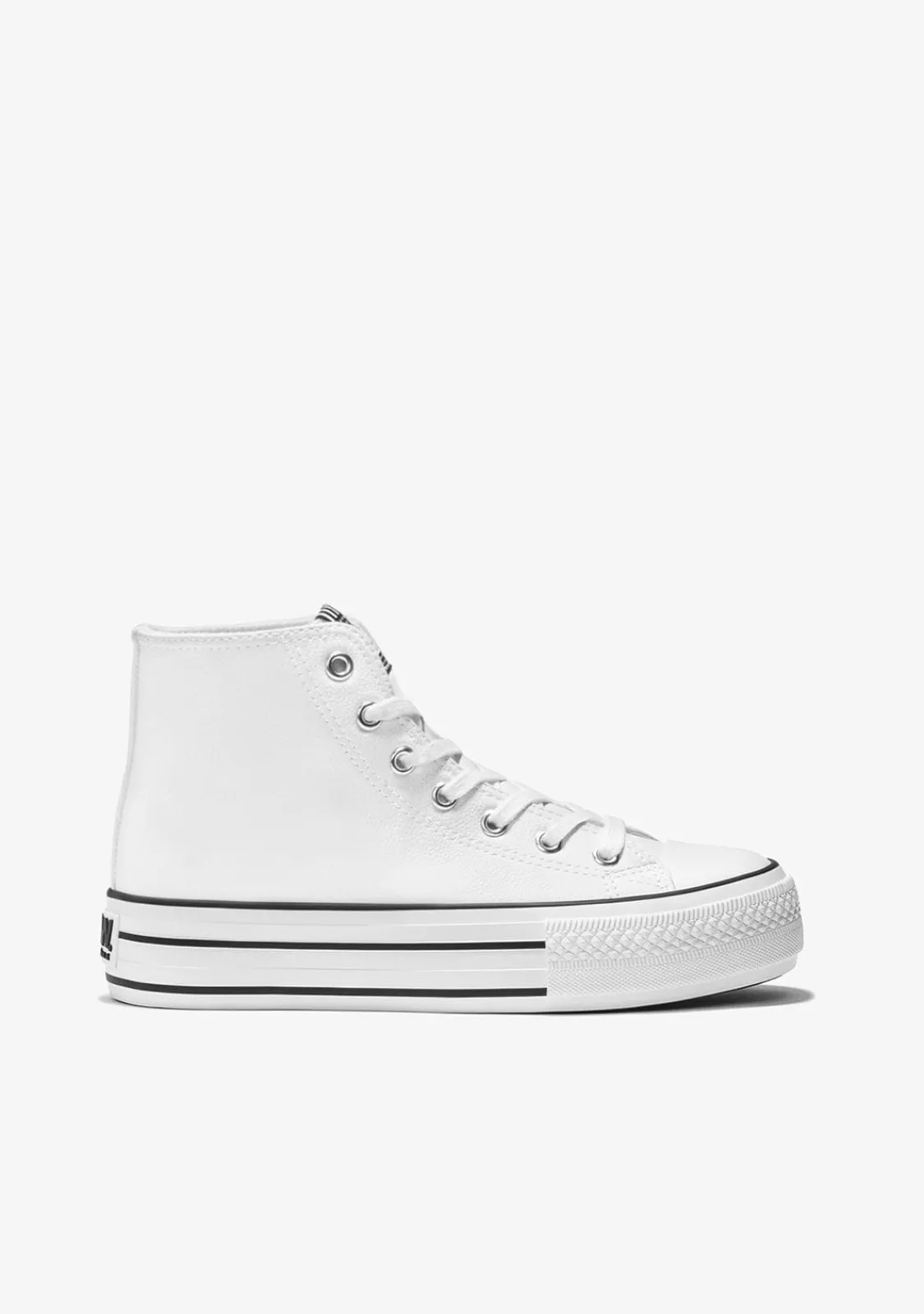 Conguitos Zapatillas Abotinadas Plataforma Blanco^ Zapatillas