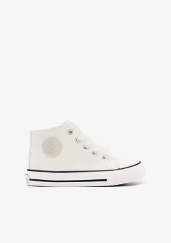 Conguitos Zapatillas Altas Charol Blanco^ Zapatillas|Zapatillas