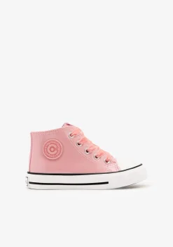Conguitos Zapatillas Altas Charol Rosa^ Zapatillas|Zapatillas