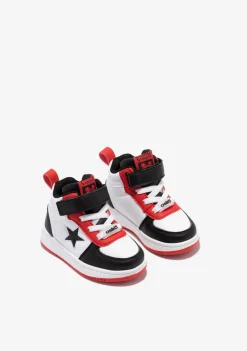 Conguitos Zapatillas Altas De Bebé Con Luz Estrella Negro^ Zapatillas|Zapatillas Con Luces