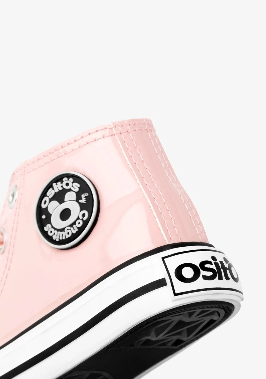 Conguitos Zapatillas Altas De Bebé Charol Rosa^ Zapatillas|Zapatillas