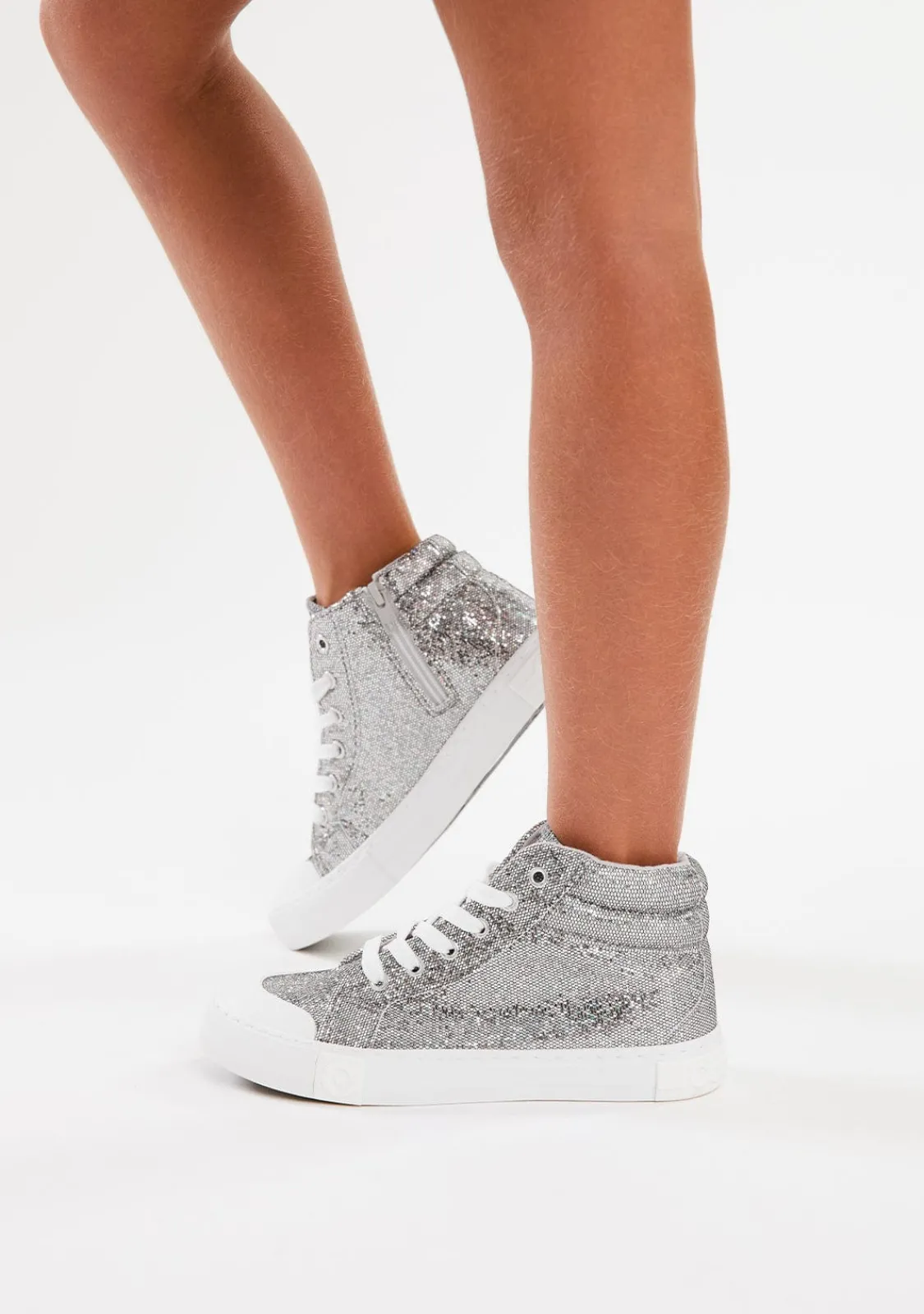 Conguitos Zapatillas Altas Glitter Plomo^ Zapatillas|Zapatillas