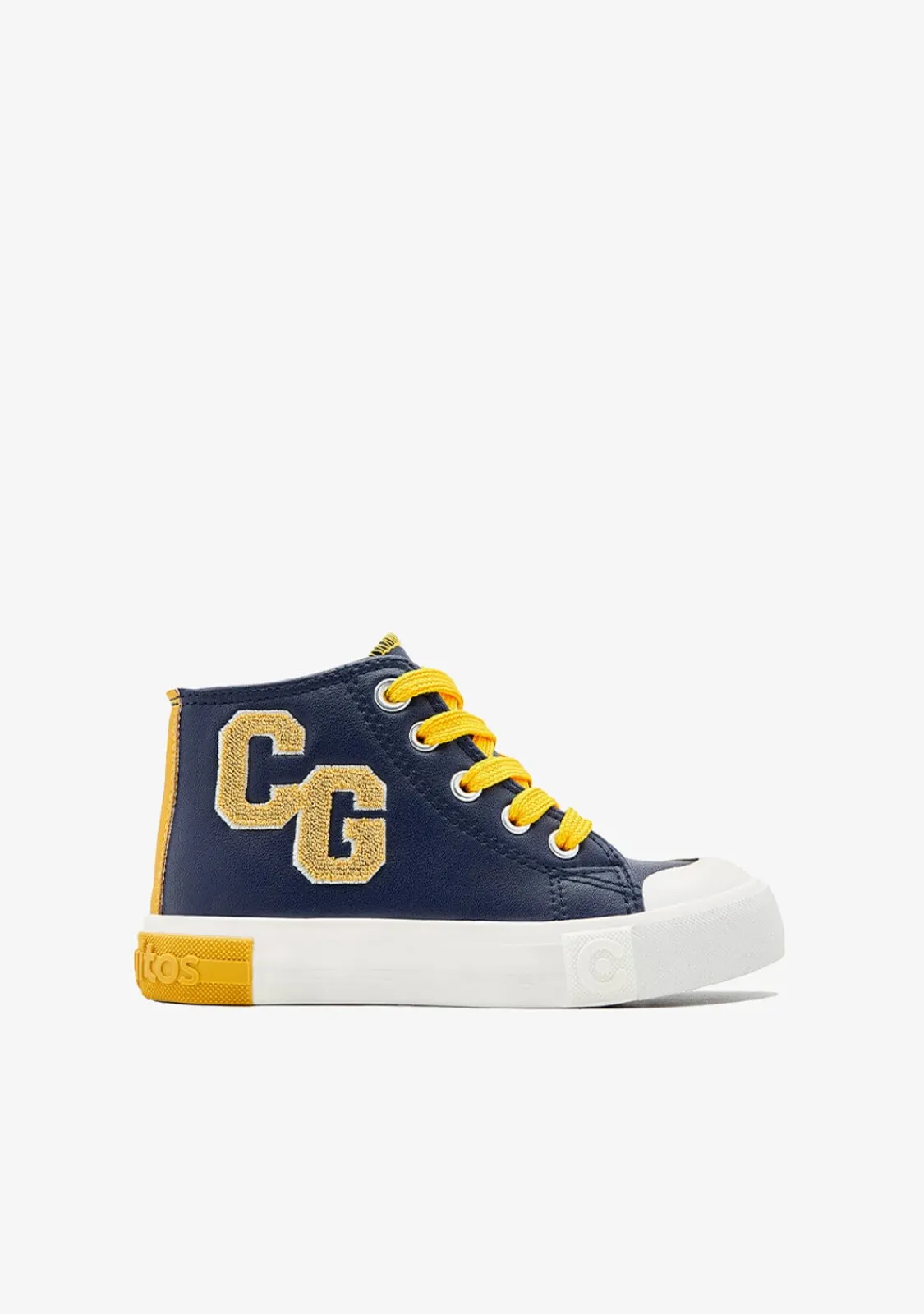 Conguitos Zapatillas Altas Letras Azul Marino^ Zapatillas|Zapatillas