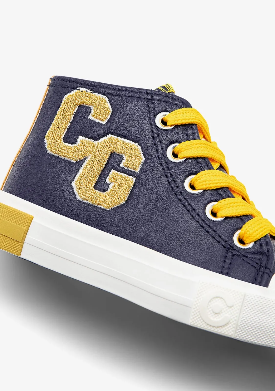 Conguitos Zapatillas Altas Letras Azul Marino^ Zapatillas|Zapatillas