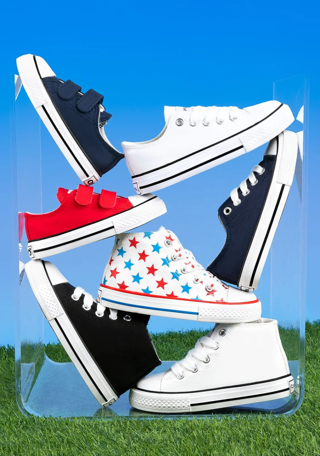 Conguitos Zapatillas Altas Lona Blanco^ Zapatillas|Zapatillas