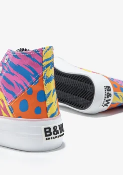 Conguitos Zapatillas Altas Patchwork Multicolor B&W^ Zapatillas|Zapatillas