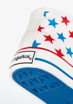 Conguitos Zapatillas Altas Unisex Estrellas Lona^ Zapatillas|Zapatillas