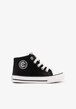 Conguitos Zapatillas Altas Unisex Logo Napa Negro^ Zapatillas|Zapatillas
